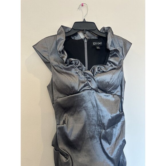 Office Siren DJ-Jaz Dress Metallic Finish Size 12 - Picture 7 of 9